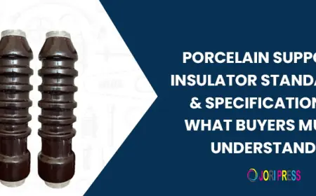 Porcelain Support Insulator Standards & Specifications: What Buyers Must Understand