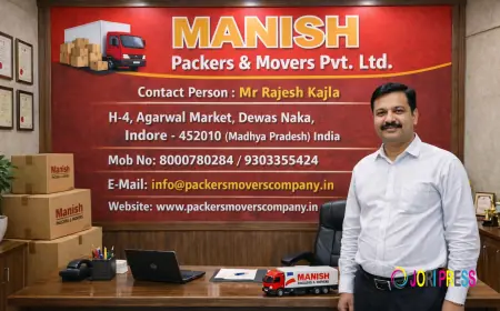 Local, Domestic, and Intercity Moving Services by Manish Packers and Movers Indore