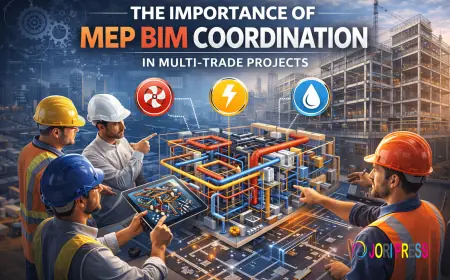 The Importance of MEP BIM Coordination in Multi-Trade Projects