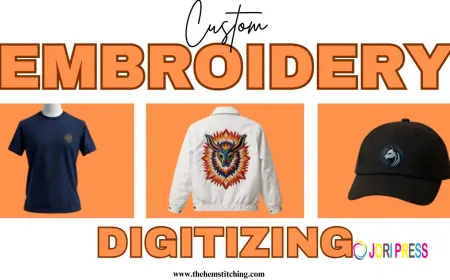 Precision Redefined with Embroidery Digitizing Services in USA