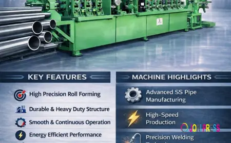 Stainless Steel Pipe Making Machine Supplier in India – Sarthak Tube Mill