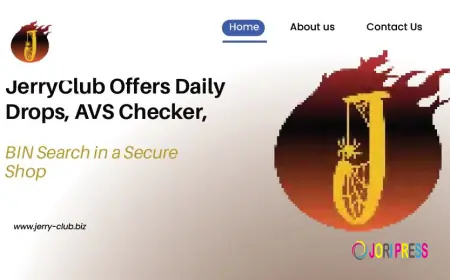 JerryClub Offers Daily Drops, AVS Checker, BIN Search in a Secure Shop