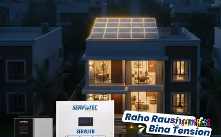 Raho Raushan Bina Tension with Servotech Hybrid Solar System