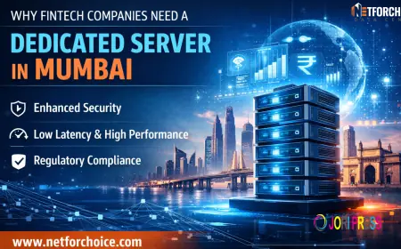 Why FinTech Companies Need a Dedicated Server in Mumbai
