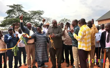 Local Government Commissions Shs3.8B Community Access Roads.