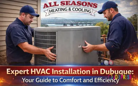 Expert HVAC Installation in Dubuque: Reliable Comfort Solutions for Every Season