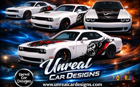 Custom Decals for Your Dodge Challenger – Turn Power Into Presence