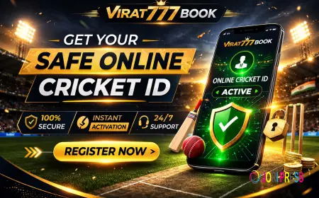 Get Your Safe Online Cricket ID with Virat777book