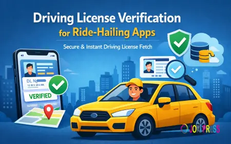 Driving License Verification for Ride-Hailing Apps