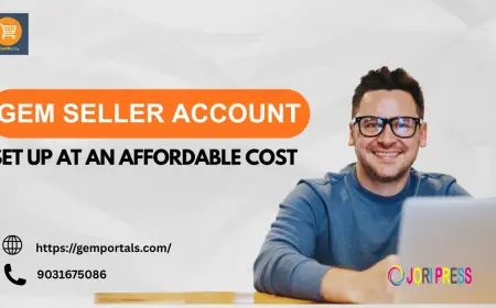 GeM Seller Account Setup at an Affordable Cost