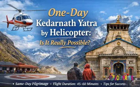 One-Day Kedarnath Yatra by Helicopter: Is It Really Possible?