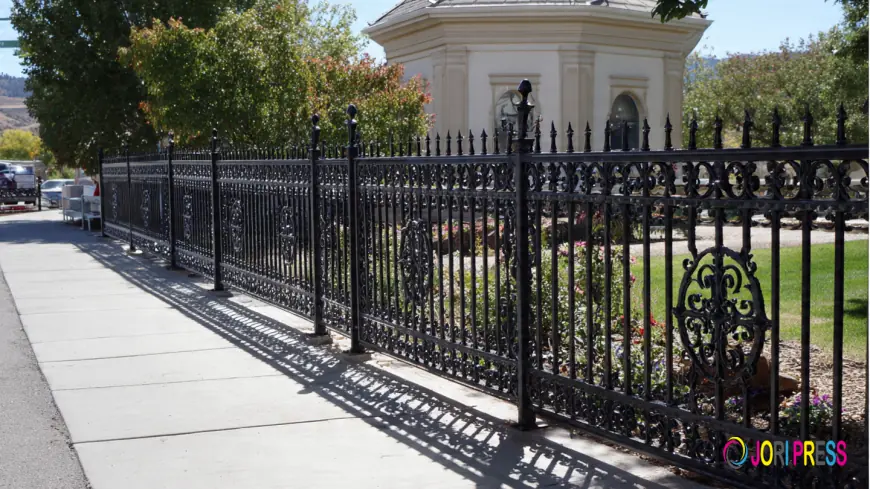 Ornamental Iron Fence for Style, Strength and Security