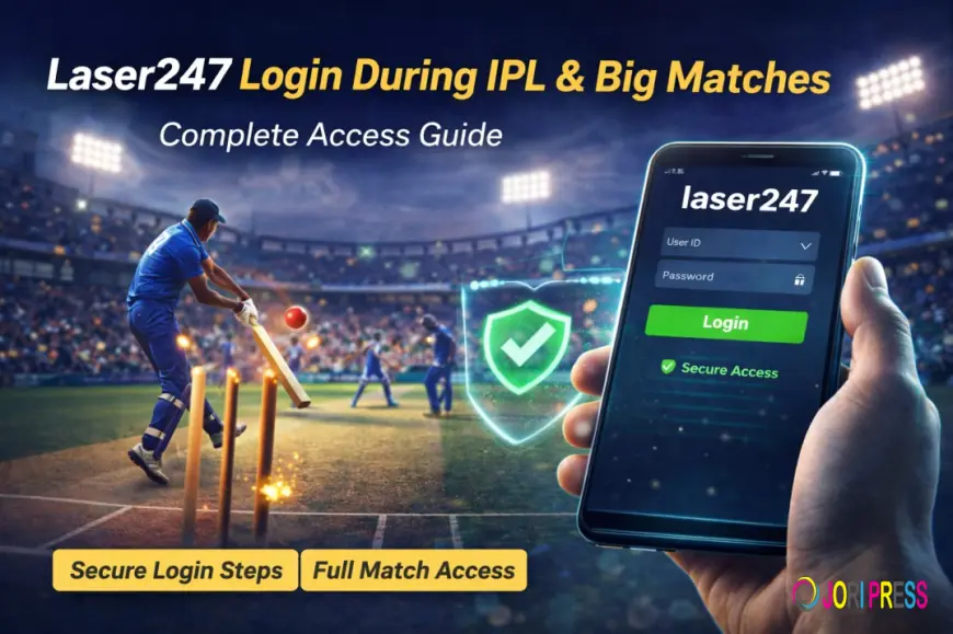 Laser247 Login During IPL & Big Matches - Full Access Guide