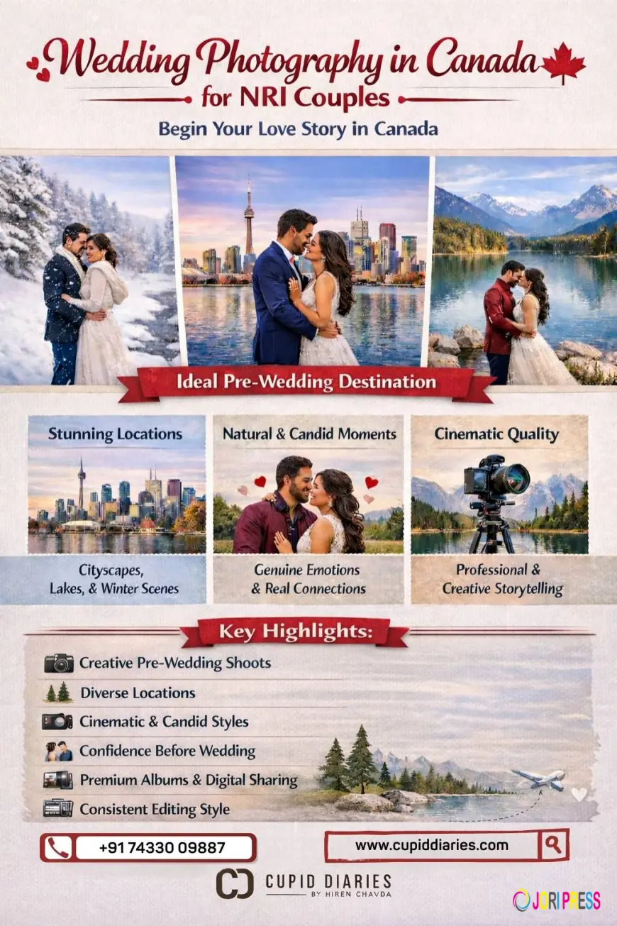 Wedding Photography in Canada for NRI Couples – A Complete Visual Journey by Cupid Diaries
