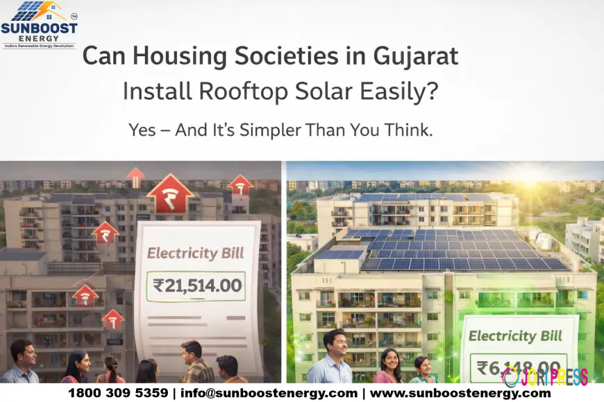 Can Housing Societies in Gujarat Install Rooftop Solar Easily?