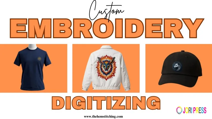 Precision Redefined with Embroidery Digitizing Services in USA