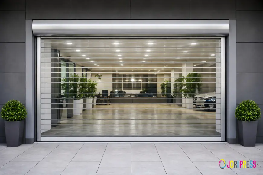 A Transparent Roller Door Does More Than Protect—It Promotes