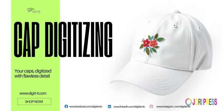 Premium Cap Embroidery Digitizing Solutions for USA Brands