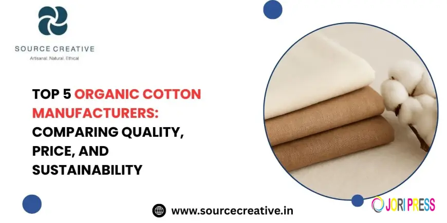 Top 5 Organic Cotton Manufacturers: Comparing Quality, Price, and Sustainability
