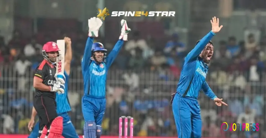 Spin24star: AFG Cruises Past CAN in T20 WC