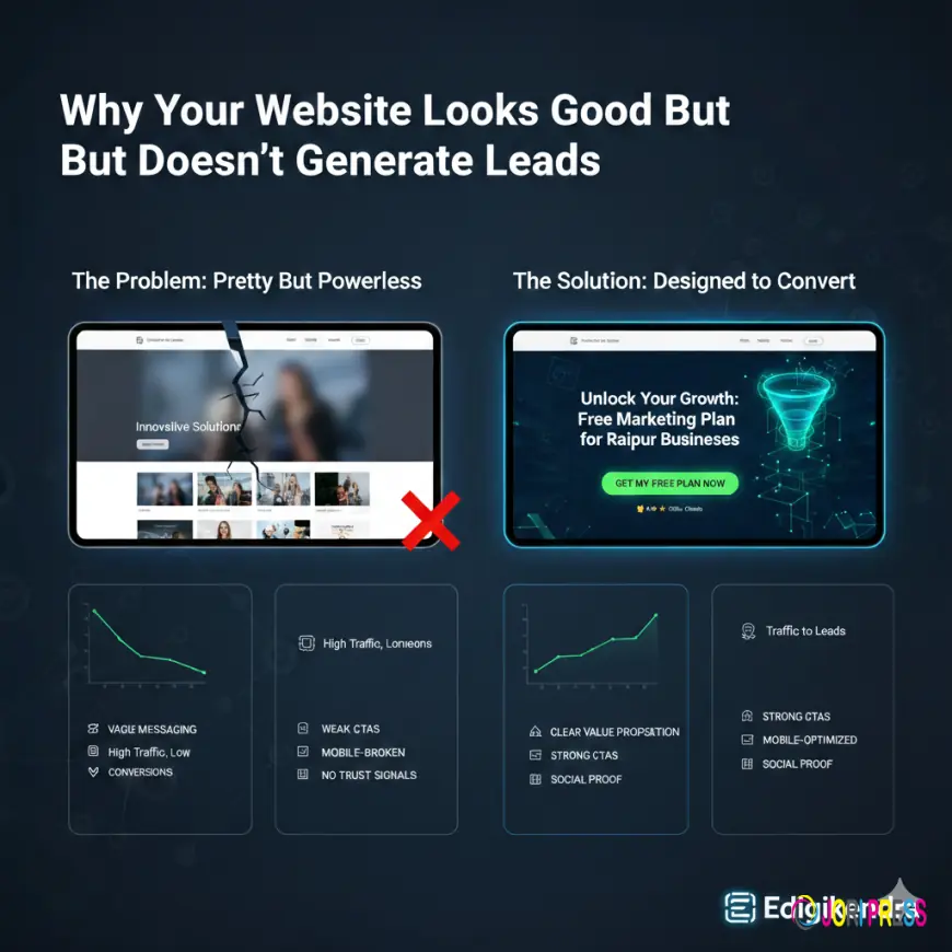 Why Your Website Looks Good but Doesn’t Generate Leads