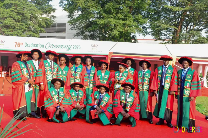 Makerere University Celebrates 76th Graduation with Record PhDs and Personal Triumphs.