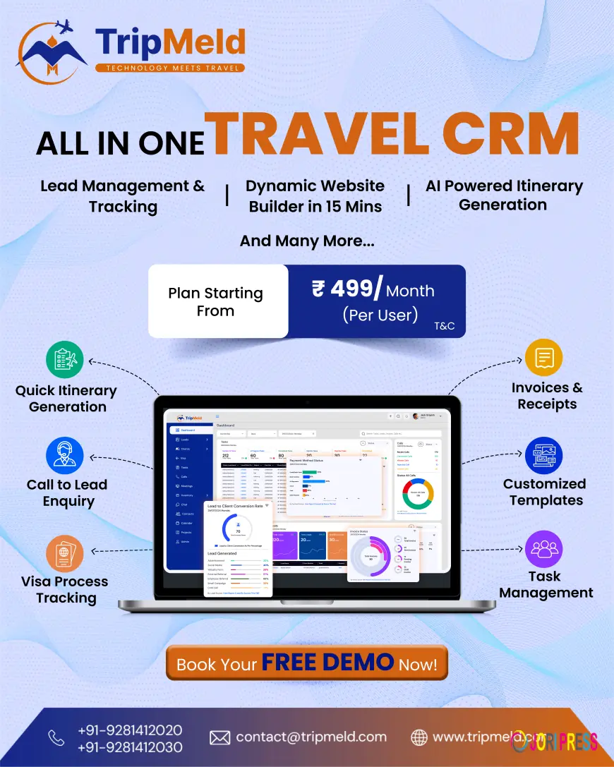 Best travel CRM Software in india