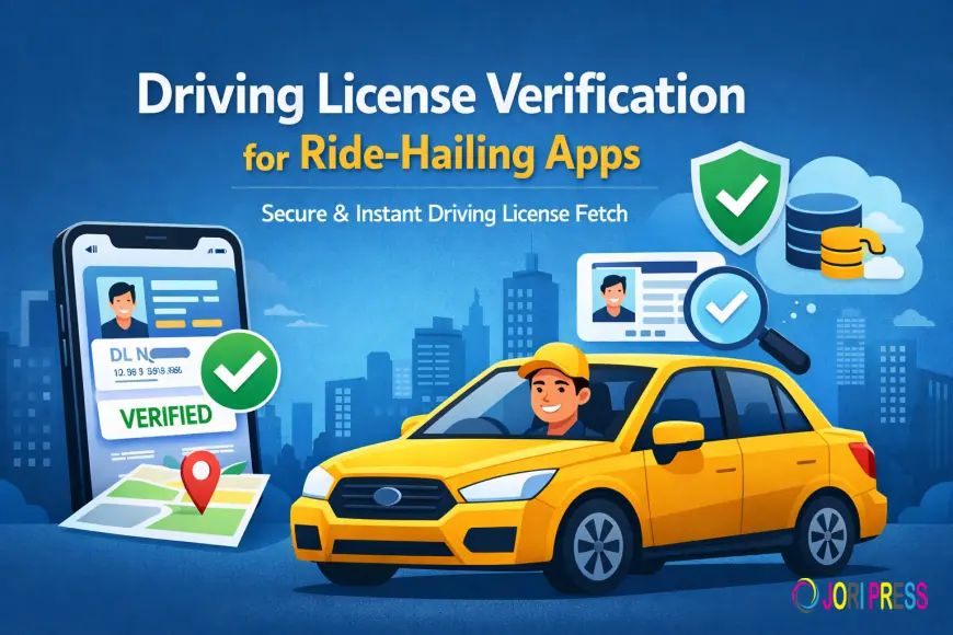 Driving License Verification for Ride-Hailing Apps