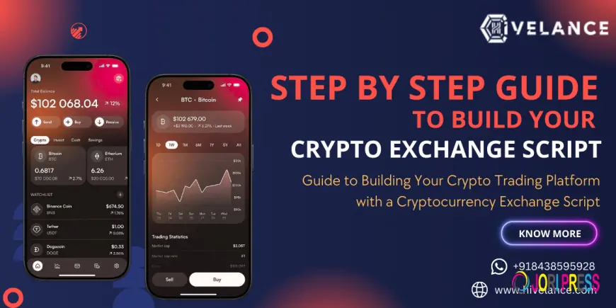 Crypto Exchange Script - Step By Step Guide To Build Your Crypto Trading Platform