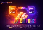 Étapes simples et faciles pour exporter des e-mails OST au format PST sans perte de données.