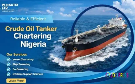 Powering Energy Logistics: Reliable Crude Oil Tanker Chartering Nigeria by W-Nautix Ltd