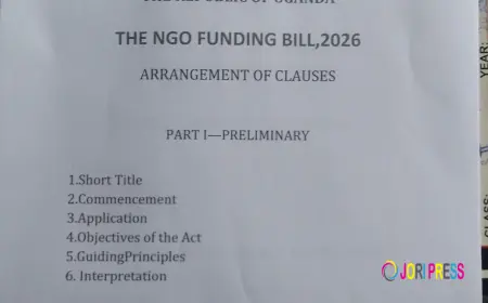 Parliament Set To Deliberate NGO Funding Bill Ahead Of 12 Parliament Members Swearing-in