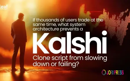 If thousands of users trade at the same time, what system architecture prevents a Kalshi clone script from slowing down or failing?