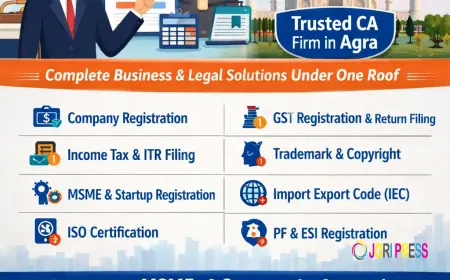 Professional Chartered Accountant Services in Agra for MSMEs, Startups & Businesses