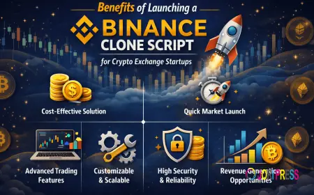 Benefits of Launching a Binance Clone Script for Crypto Exchange Startups