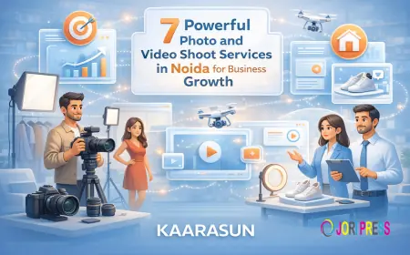 7 Powerful Photo and Video Shoot Services in Noida for Business Growth