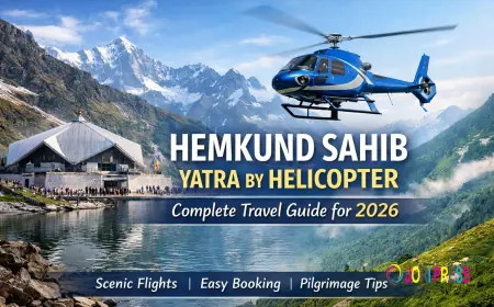 Hemkund Sahib Yatra by Helicopter: Complete Travel Guide for 2026