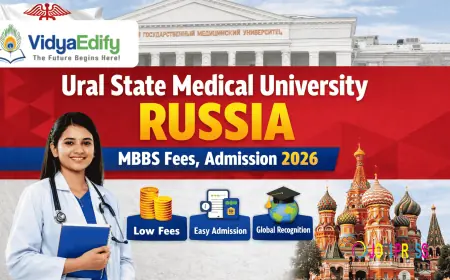 Ural State Medical University Russia – MBBS Fees, Admission 2026