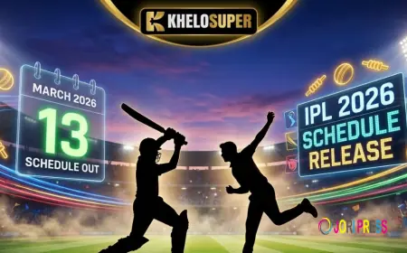 Khelosuper: IPL 2026 Fixtures Coming Mar 13