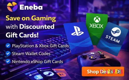 Save on Games with Eneba: Discounted Gift Cards for Gamers