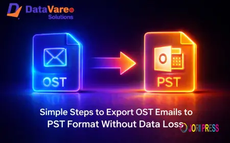 Easy & Simple Steps to Export OST Emails to PST Format Without Data Loss