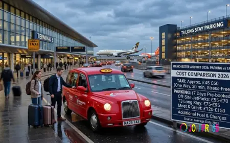 How to Pre-Book Manchester Airport Taxi and Avoid Last Minute Hassle