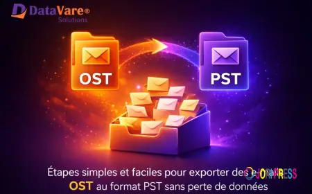 Étapes simples et faciles pour exporter des e-mails OST au format PST sans perte de données.