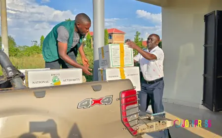 NDA closes over 65 drug outlets in enforcement operations in Northern Uganda over non-compliance.