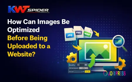 How Can Images Be Optimized Before Being Uploaded to a Website?