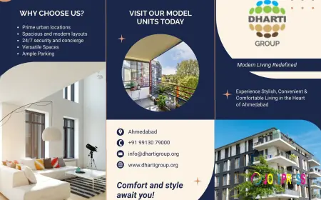 Ready to Move 2 BHK Flats for Sale Near Me in Prime Location | Dharti Group