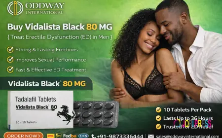 Vidalista Black 80 mg - Oddway | Vidalista 80 mg Black Tablets