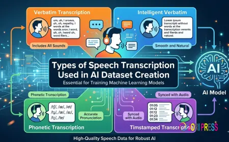 Types of Speech Transcription Used in AI Dataset Creation