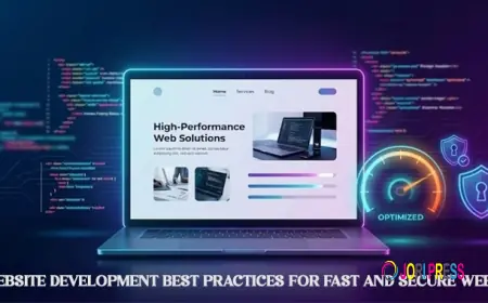 10 Website Development Best Practices for Fast and Secure Websites