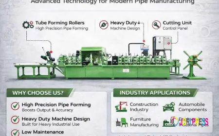 High Quality Pipe Making Machine Manufacturer in India | Sarthak Tube Mill